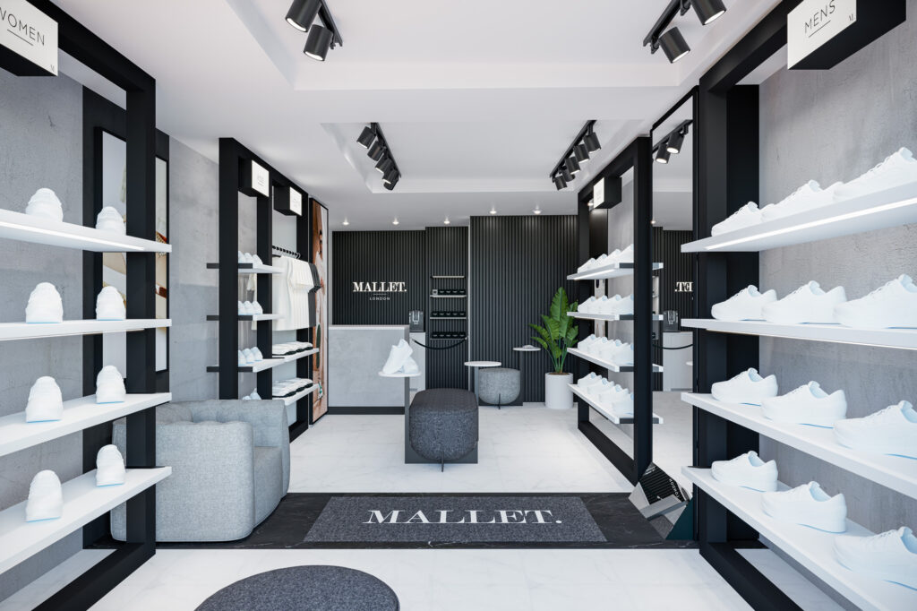Mallet. retail store concept in Mayfair, London